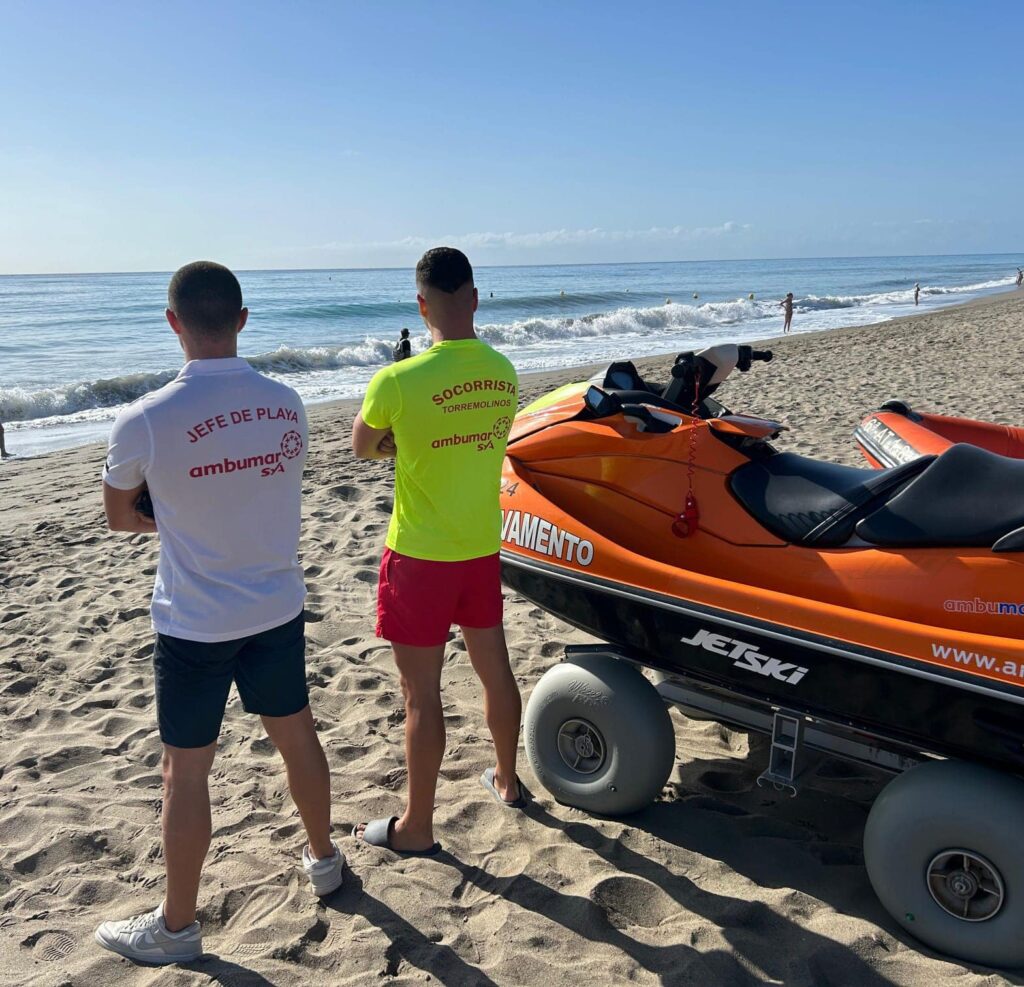 El dispositivo de salvamento de playas finaliza sin víctimas en Torremolinos