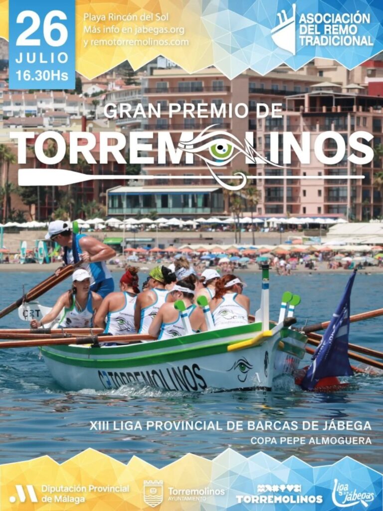 El Rincón del Sol acoge este sábado el Gran Premio Torremolinos de la Liga Provincial de Barcas de Jábega